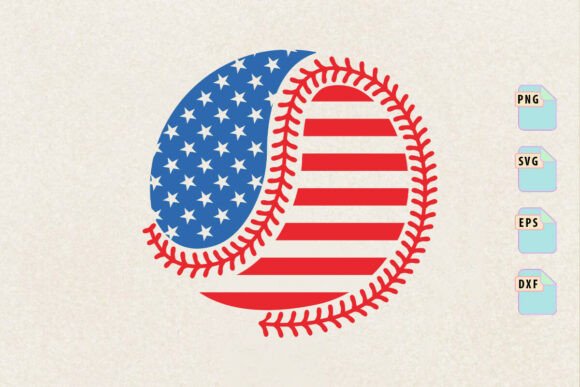 A Baseball Svg Design for Crafts and Local Brand Graphics