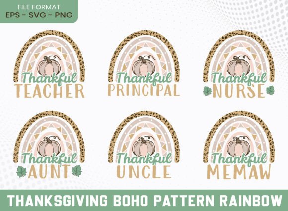 A Boho Thanksgiving Graphic for Crafts and Lifestyle Bloggers