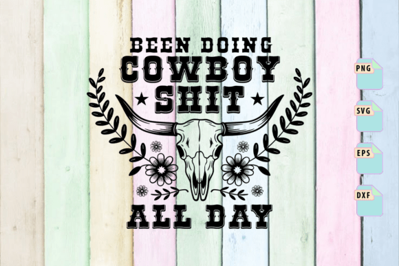A Cowboy Skull SVG Design for Creative Graphics & Crafts