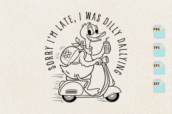A Goose Graphic for Crafts and Casual Branding