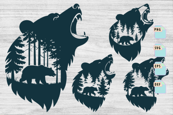 A Graphic Asset Review: Forest Bear SVG for Crafts & Branding