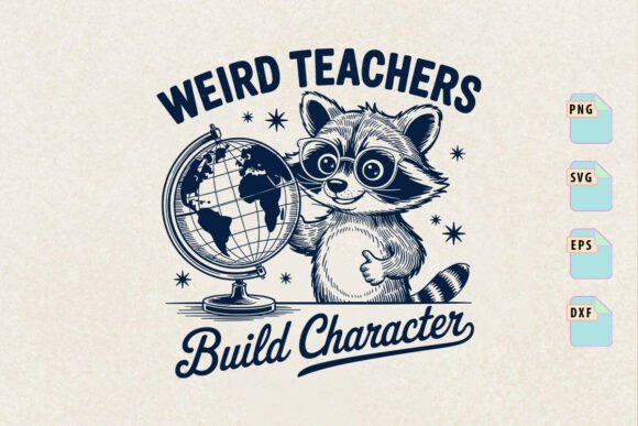 A Review: Weird Teachers Build Character Graphics for Crafts