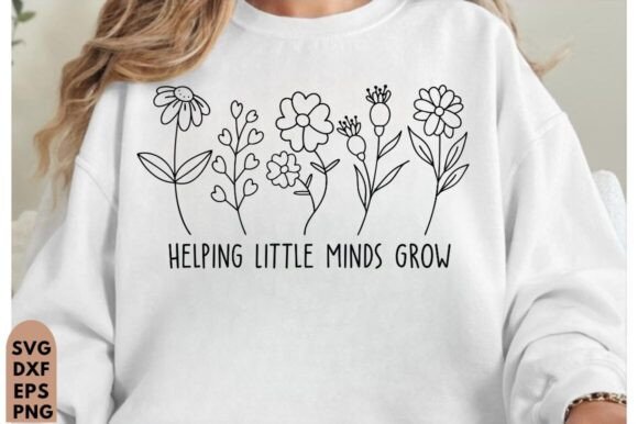 A Wildflower Graphics Treasure for Crafts & Gentle Branding