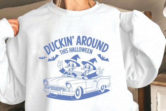 Halloween Duck Car SVG: A Fun Craft Graphic