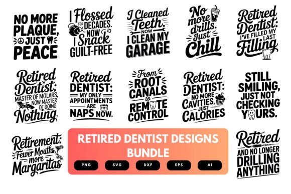 Reviewing the Retired Dentist SVG Bundle for Embroidery
