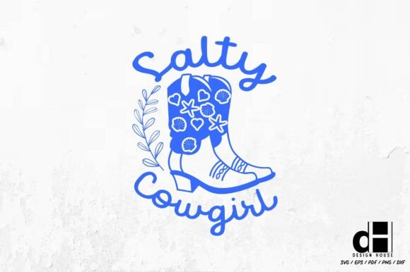 Salty Cowgirl: A Graphic Asset for Craft-Driven Brands