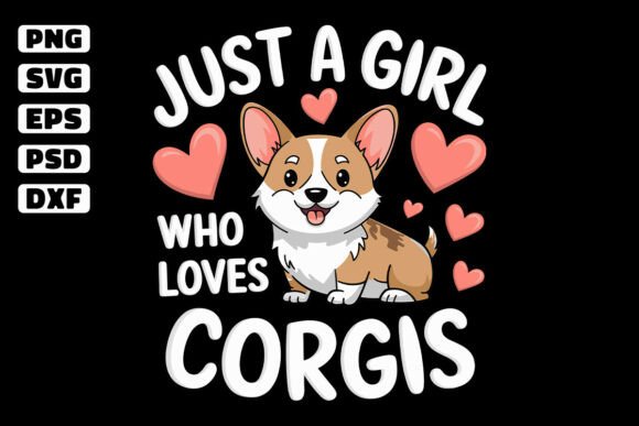 The Corgi Graphic for Crafts & Premium Brand Identity