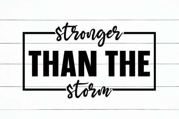 Using Stronger Than the Storm Graphics for Crafts and Marketing